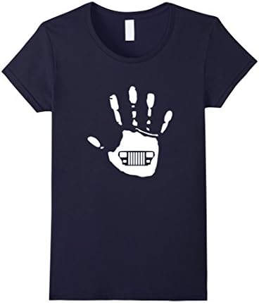 Women's YJ Wave T-Shirt Large Navy