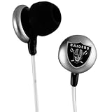 Oakland Raiders In-Ear Headphone Buds