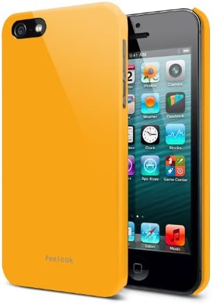 Yellow - Feelook Samsung Galaxy Note 2 N7100 Case - Premium Slim Fit Hard Case - Retail Packaging