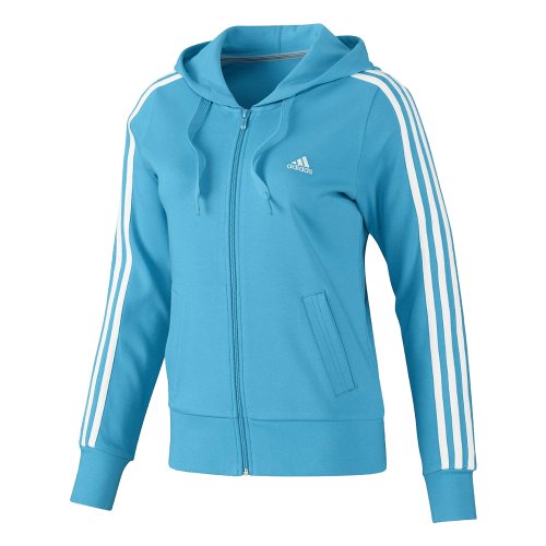 Adidas Damen Kapuzenjacke ESS 3S, intense blue f11/white/white, 40, O59863 Preisvergleich