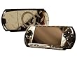 PlayStation Portable 1000 (PSP) Skin - NEW - SILVER DIAMOND PLATE MIRROR system skins faceplate decal mod