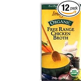 Imagine Organic Free Range Chicken Broth, 16-Ounce Boxes (Pack of 12)