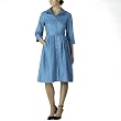 Isaac Mizrahi for Target&reg; Taffeta Shirtdress - Boardwalk Blue
