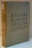 Produkt-Bild: REDAKTION DES VERLAGS: Knaurs Konversations Lexikon