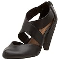 Seychelles Women's Rave Review Cross Strap Pump,Black,7 M US