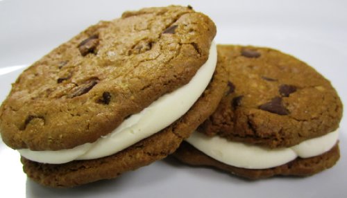 Vegan Oatmeal Creme Pie: Chocolate Chip with Banana Creme (Pack of 12)