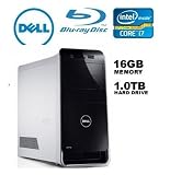 Dell XPS 8300 Desktop Intel Core i7-2600 3.4GHz,16 GB DDR3 Memory,1.0TB Hard Drive, 1GB AMD Radeon HD Graphics, 19-in-1 Media Card Reader, Windows 7 Home Edition Premium, Blu-Ray Drive