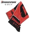 Bridgestone Precept Golf Towel Golf Towel Red/Black
