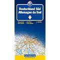 Carte routi�re et touristique : Allemagne du Sud