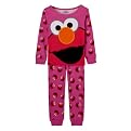 Toddler Girls' 2-piece Elmo Big Face Cotton PJ Set - Pink