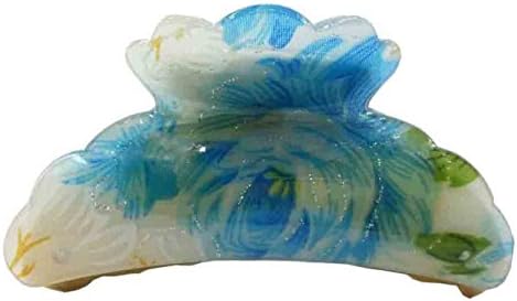 Micoo 4 Count Girl Women Beautiful Hair Clip Claw Clip (Color A)