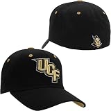 Top of the World Central Florida Golden Knights Black 1-Fit Stretch Cap