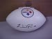 Willie Parker Hand Signed Autographed Pittsburgh Steelers Full Size NFL Football