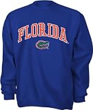 Florida Gators Youth Royal Tackle Twill Crewneck Sweatshirt