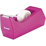 Scotch Classic Desktop Tape Dispenser, Pink, for 1-Inch Core Tapes (C-38-P)