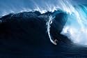 Perfect Wave (Surfing Big Wave) Art Poster Print - 24" X 36"