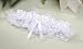 Darice P150-110-01, Lace Trim / Heart Garter, White
