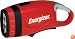 Energizer Weatheready 3-LED Carabineer Rechargeable Crank Light, Red