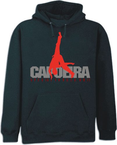 Childrens Toyshop  Sporting Goods : SWEATSHIRT BLACK "L" CAPOEIRA
