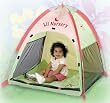 Pacific Play Tents 20004 Star Light Deluxe Lil' Nursery Tent With 1.5 Inch Pad