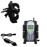 Nextel i205 Auto Vent Holder with Car Charger - Uses Gomadic TipExchange
