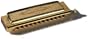 Hohner Gold Plated Super Chromonica Chromatic Harmonica, Key of C