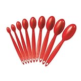 Cuisipro Red Measuring Spoon, Set of 9
