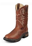 Men's Tony Lama 11 Comfortable Pull On Pitstop Casual Western Work Boots