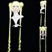 Sailor Moon Usagi Tsukino Bunny Perücke blond ca. 100cm lang cosplay - HM-HMG0247A_F5/F18=3:7