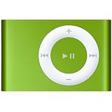 Apple MB816LL/A 1GB iPod shuffle - Green - Clamshell Package