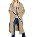 Komene Women's Elegant Long Jacket Outwear Overcoat