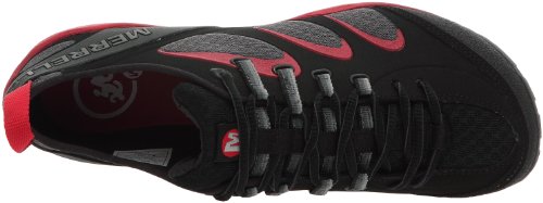 MERRELL Mens Shoes - Barefoot-Sneakers TRUE GLOVE - black molton lava, Größe:43