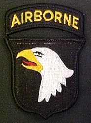 101st Airborne Dress Patch with Tab
