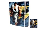 Bundle Monster Vinyl Skins Accessory For Sony Playstation PS3 Game Console - Cover Faceplate Protector Sticker Art Decal - Ryu Street Fighter