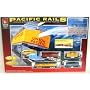 Life Like Pacific Rails 4-Unit HO Scale Diesel Electric Train Set