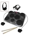 Singing Machine SMI-1450 Complete 7-Pad Digital Drum Kit Package