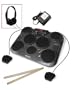 Singing Machine SMI-1450 Complete 7-Pad Digital Drum Kit Package