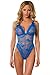 Velvet Kitten Blue Lace Teddy #3234