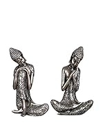 ORIENTAL FEELING Set Elemento Decorativo 2 Uds. Buda
