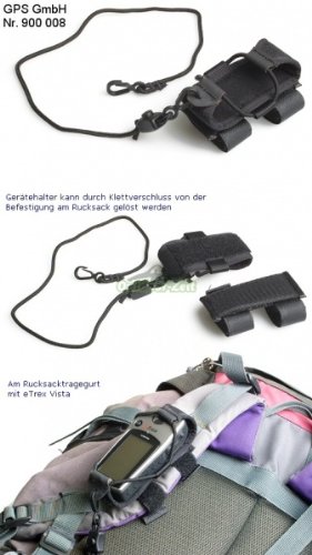 Garmin Halterung f&uuml;r Rucksack, eTrex Familie