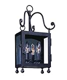 Troy Lighting B2321NB Mill Valley - Two Light Outdoor Small Wall Lantern, Natural Bronze Finish with Clear Glass
