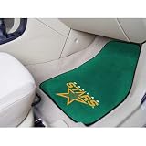 BSS - Dallas Stars NHL 2-Piece Printed Carpet Car Mats (18x27")"