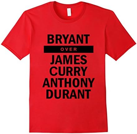 Men's Bryant Over Everybody T-Shirt To Match Retro Air Jordans 12s 2XL Red