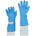 NSA G99CRBEMALGR Nylon Taslan and PTFE Mid-Arm Standard Water Resistant Safety Glove, Cryogenic, 14" - 15" Length, Large, Blue