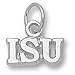 Illinois State Redbirds ISU 3/16 Charm - Sterling Silver Jewelry