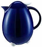 Leifheit Columbus 2000 Thermal Insulated Vacuum Jug Plastic Blue 1 Litre