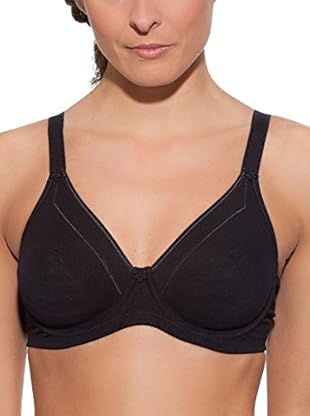 Selene Sujetador con Aros Patrici (Negro)