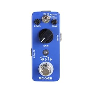 Mooer MDS5 Micro Pedal Series Solo Guitar Distortion Effect Pedal