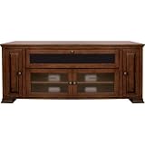 Bell'O PR33 Espresso Finished Audio Video Cabinet for 32-65 Inch (Dark Brown)