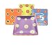Square Plates 4.5 X 4.5 (Set of 4) - Dancing Dots